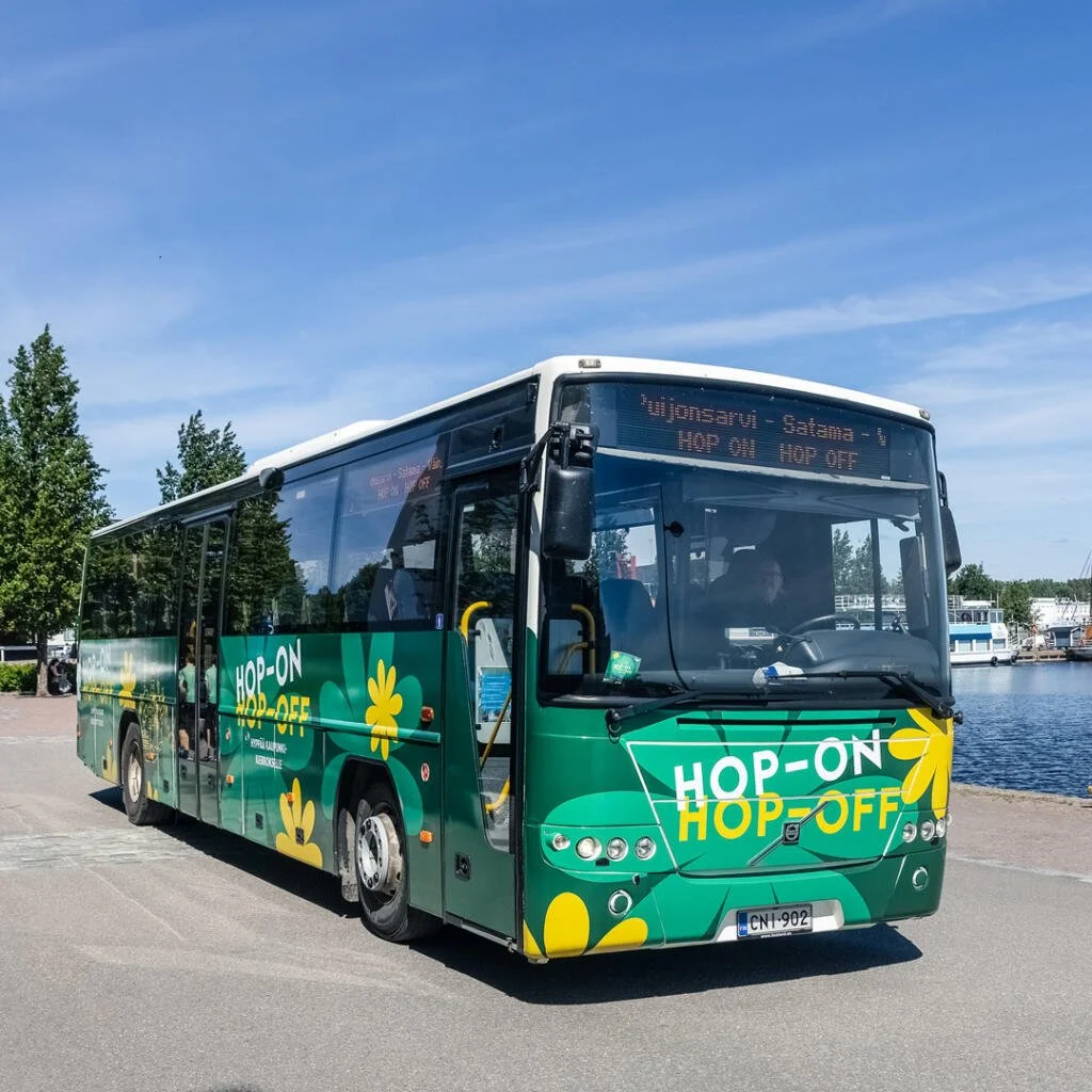 Hopp-on Hopp-off Tour bus