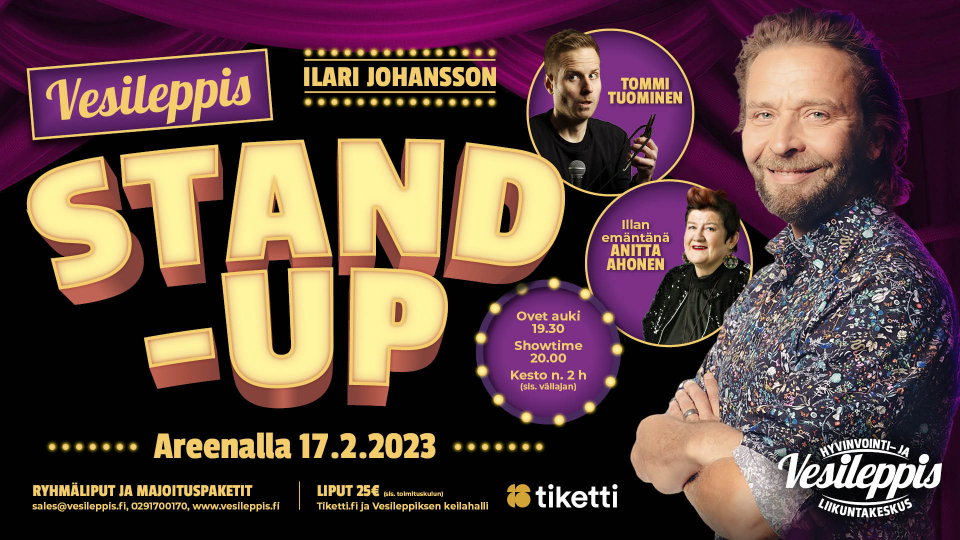 Vesileppis Stand-up